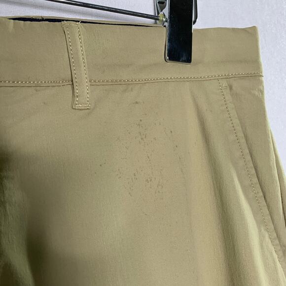 J Crew 33 Mens 484 Slim Fit Tech Pant Khaki Performance Everyday - Picture 6 of 11